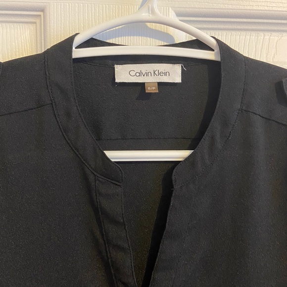 Calvin Klein roll-sleeve blouse - Picture 4 of 6